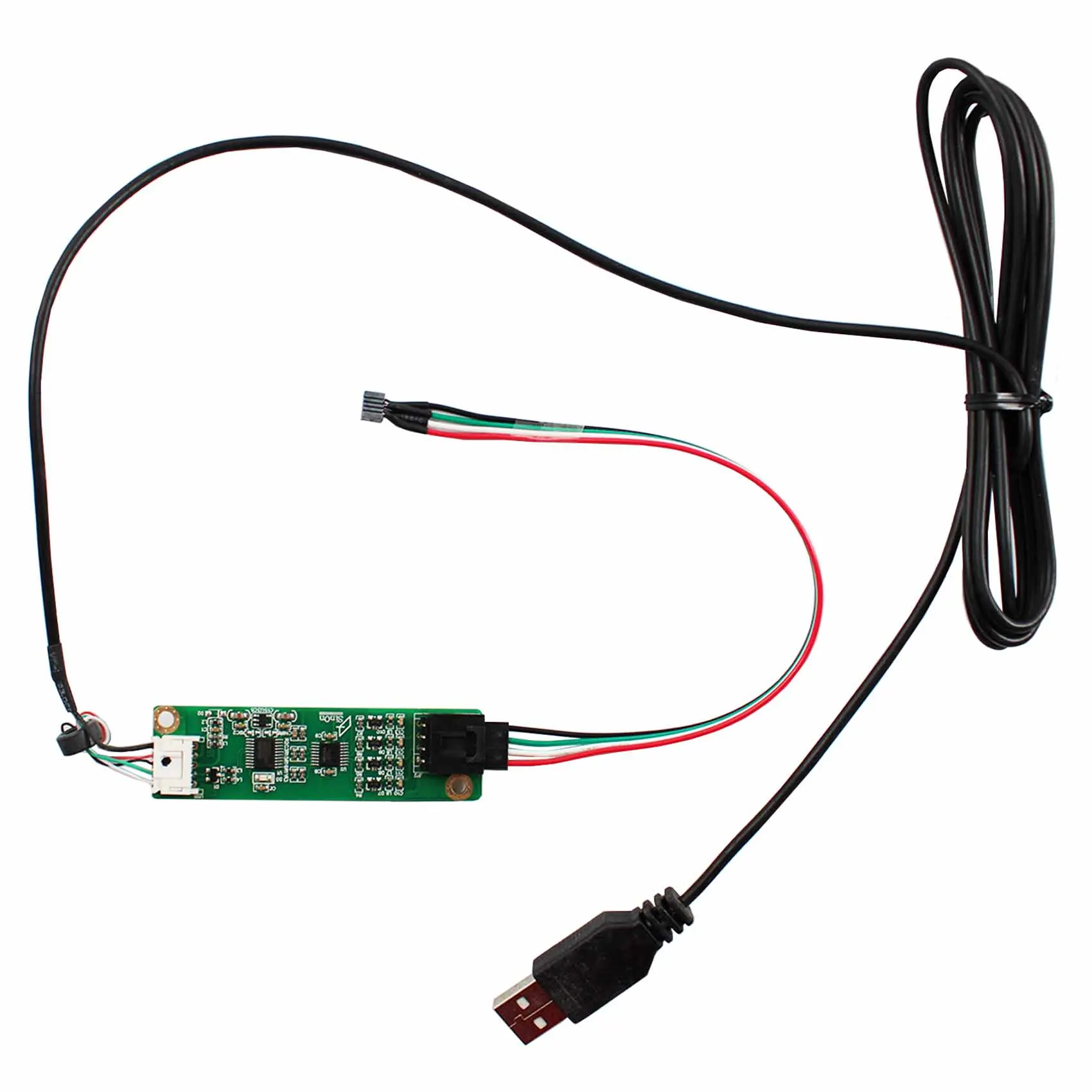 لوحة لمس LCD مقاومة 4 أسلاك ، وحدة تحكم بمنفذ USB ، مشغل شاشة تعمل باللمس