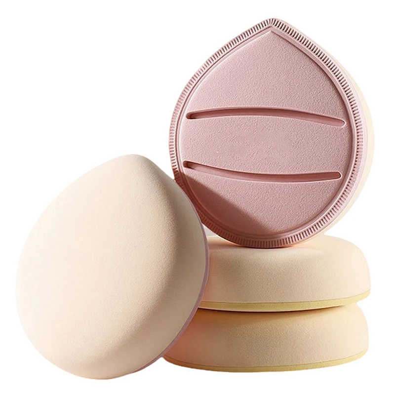 Esponja Beauty Blender Marshmallow, Aplicador de Base Expansível com Água, Ferramenta Cosmética Lavável de Uso Duplo (Seco e Molhado)