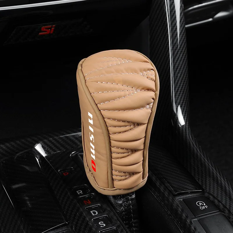 New Car Gear Shift Hoodie Covers Non-Slip Shift Knob Cover Gear Handle Decoration For Nissan Nismo Qashqai X-Trail T32 T31 Juke