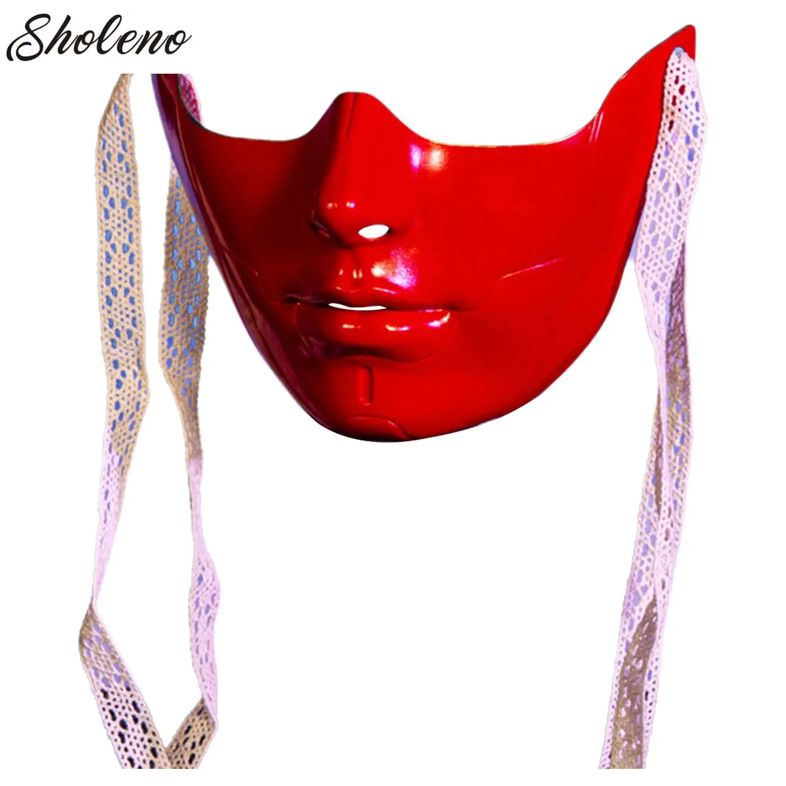

Masquerade Half Face Mask Women Beauty Mask Men Mechanical Cosplay Halloween Eyemask Costume Festival Carnival Accessory Props