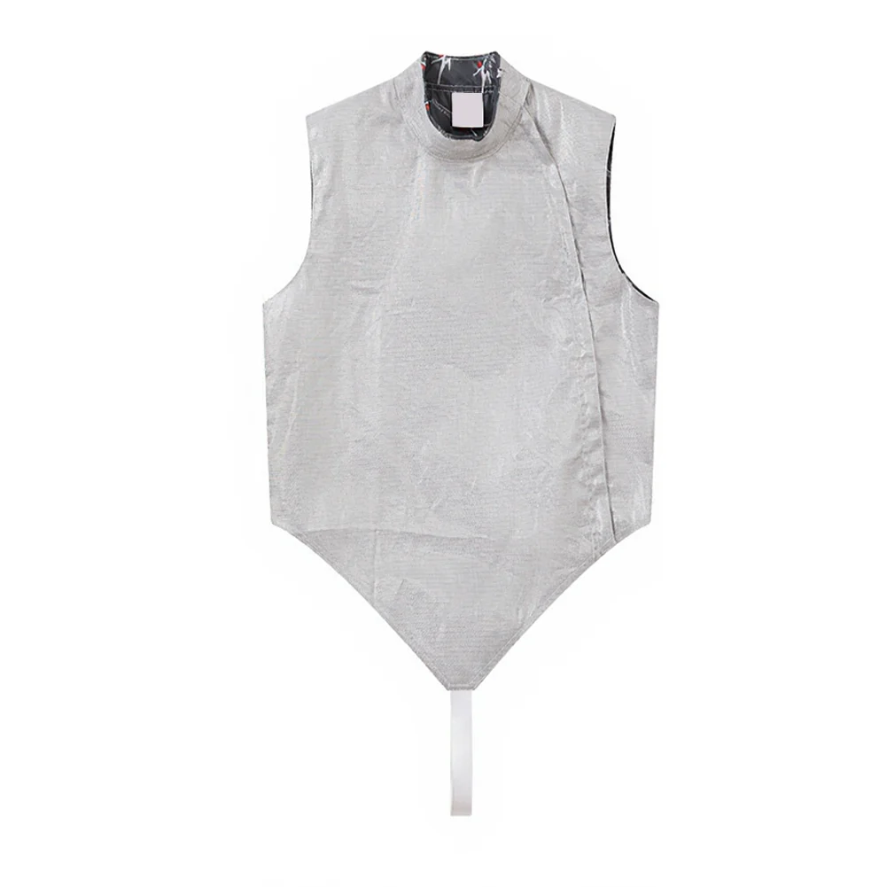 38#–60# Foil Fencing Metalic Lame Jacket Conductive Fencing Vest For Training Match Long Training Time Or Competitions