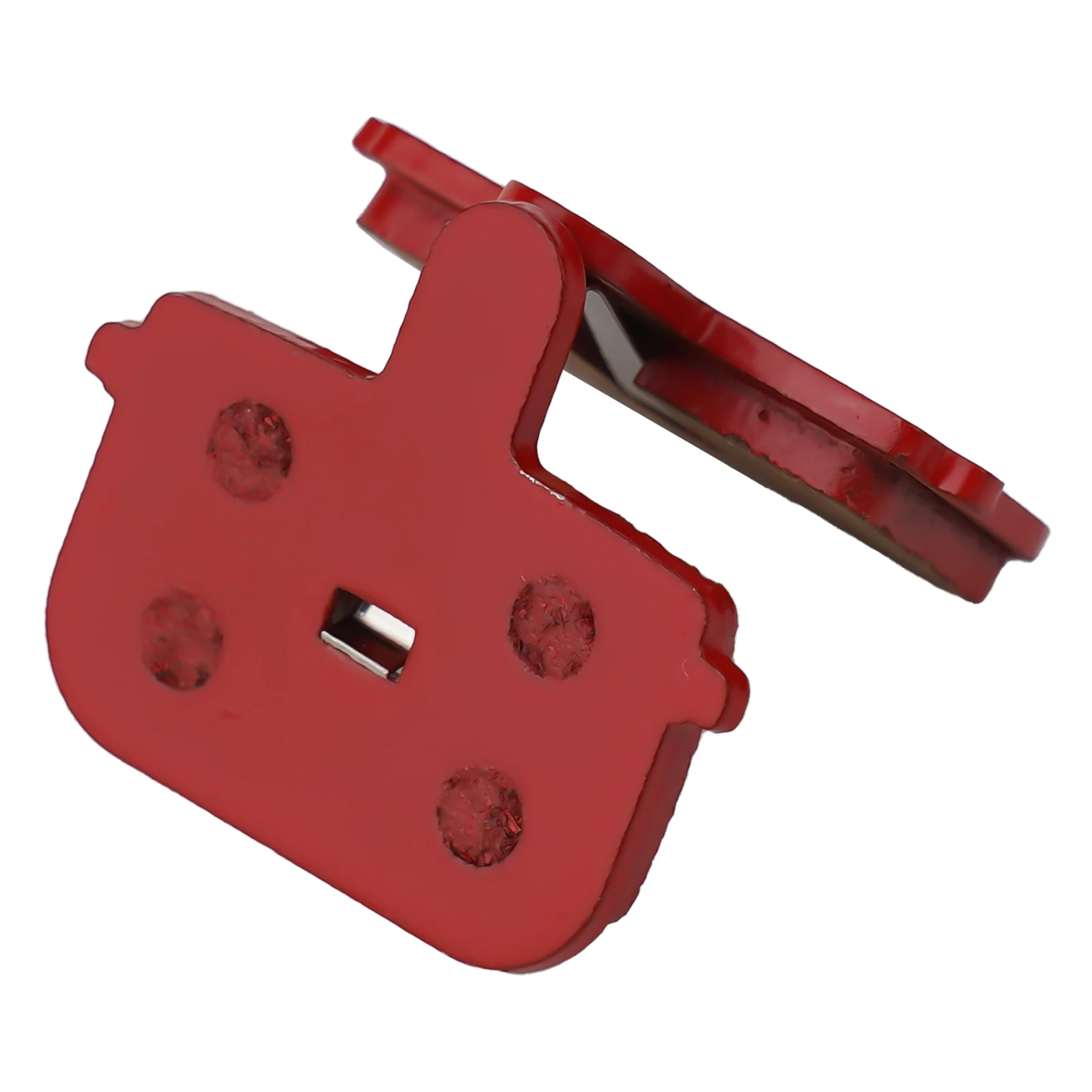 Bicycle Brake Pads MTB Parts Red Replace Tools Replacement Semi-Metallic Set TONGLI-8 1 Pair 2pcs Components Kit