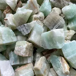 Natural Afghan Jade Caribbean Stone Raw Stone Calcite Jade Mineral Specimen Jewelry Making Home Decor Rough
