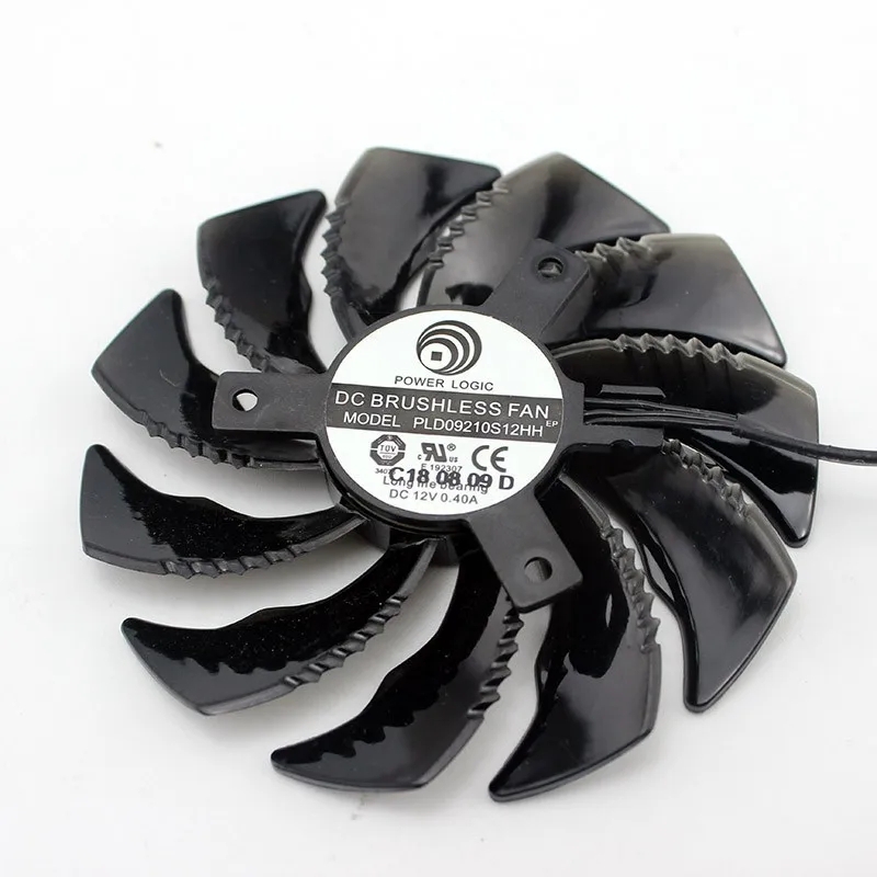 

PLD09210S12HH New Original for Gigabyte RX550 D5 2G RX560 OC Graphics Video Card Cooling Fan DC12V 0.40A 3Lines