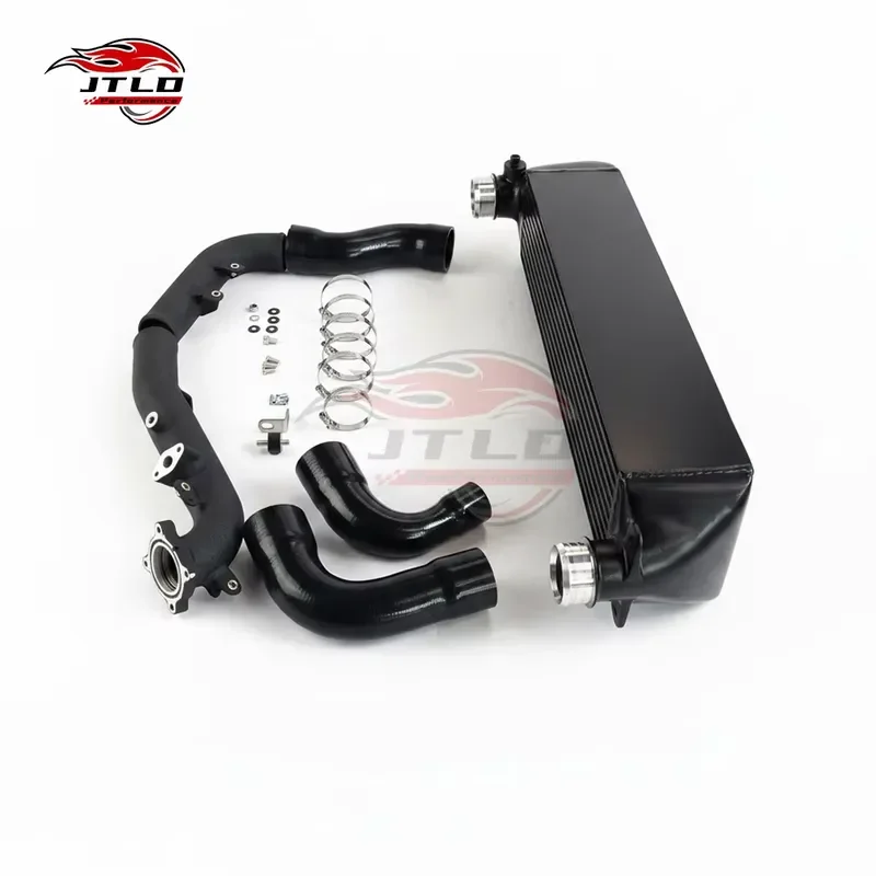 High Flow Competition Intercooler with Charge Pipe Kit for Toyota GR Yaris 1.6T G16E-GTS Bolt-on Turbo Intake Cooling Upgrade