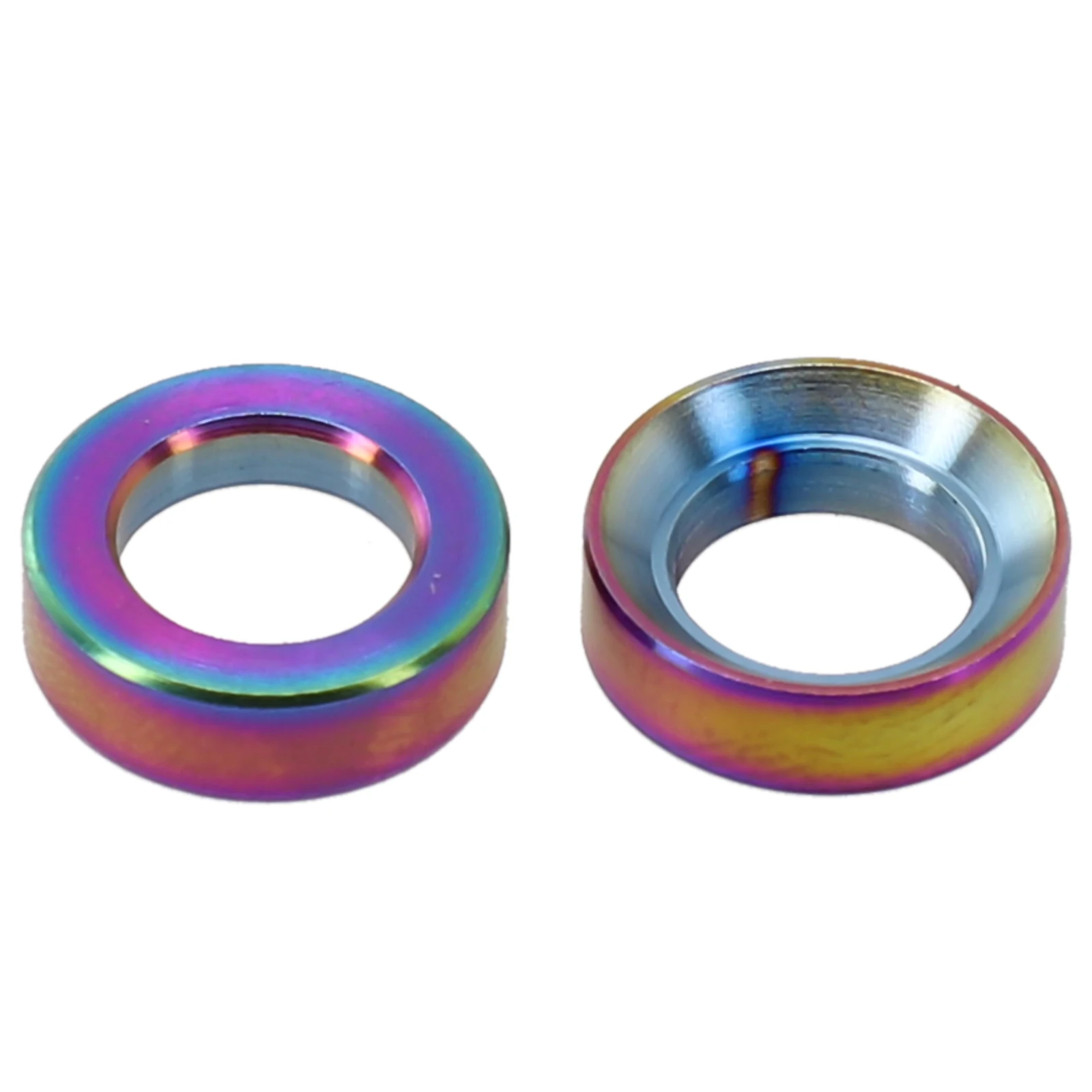 MTB Concave CNC Processing Bump Caliper Gasket Rust-free Titanium Ultra-light Washer Bike Disc Brake High Quality Material