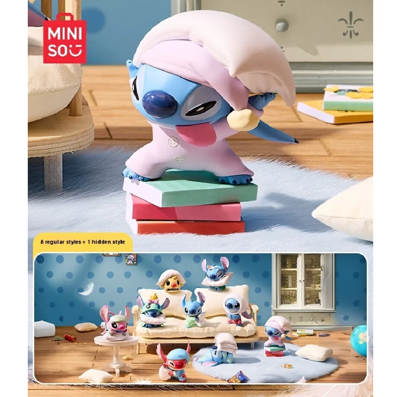 

MINISO оригинальная подушка для стежков, серия Fight, слепая коробка, мультяшный подтверждающий стиль, модель, кулон, орнамент, коллекция фанатов, подарок Caja Ciega