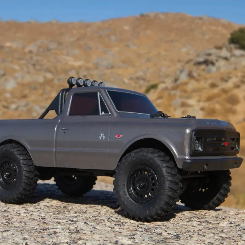 Symulacja pełnowymiarowa Axial SCX24 1/24 1967 C10 Ford pickup RTR napęd na cztery koła zdalnie sterowany wspinaczka terenowa prezent