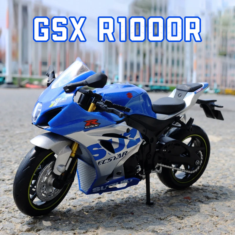 

1:12 Scale Suzuki GSX R1000R Alloy Motorcycle Model Diecast Car Toys for Boys Birthday Gift Kids Toys Car Collection