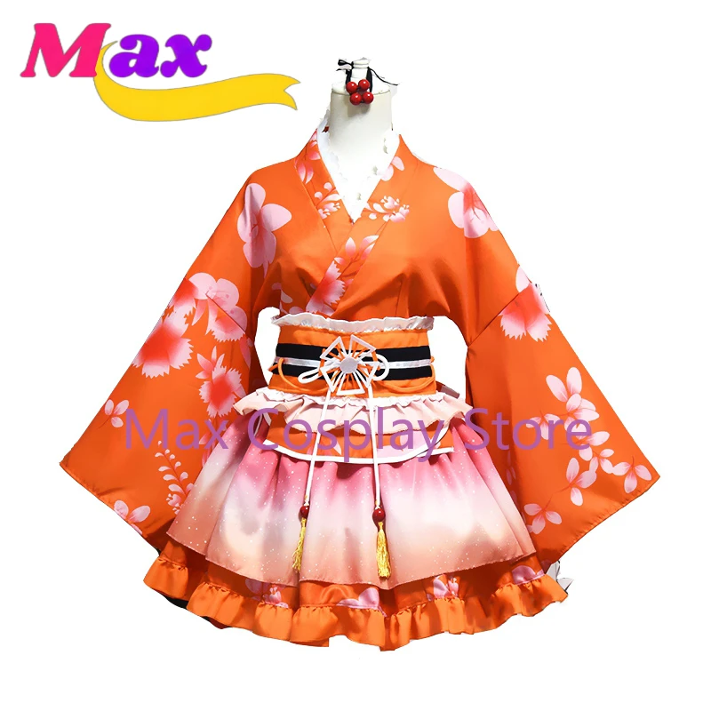 Max Cosplay  Kimono Yazawa Nico Cosplay Costumes For Woman Girl Sonoda Umi Nishikino Maki Honoka Kosaka Honoka LL