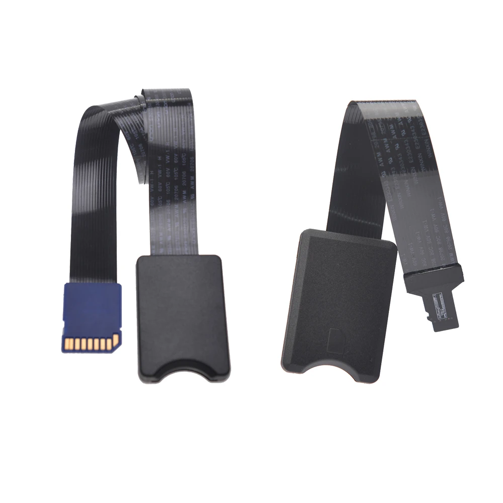 TF/Micro SD Male Female To Micro SD Female Male Extension Cable Card Reader Extender Adapter 10cm 48cm 60cm for Car GPS Camera