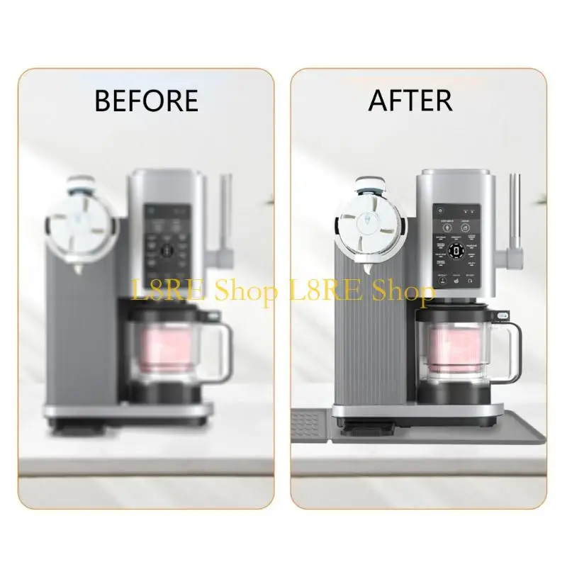 

L8RE Термостойкая силиконовая прокладка для приборов для замораживания десертов, нескользящая текстура, быстрая установка, вещь