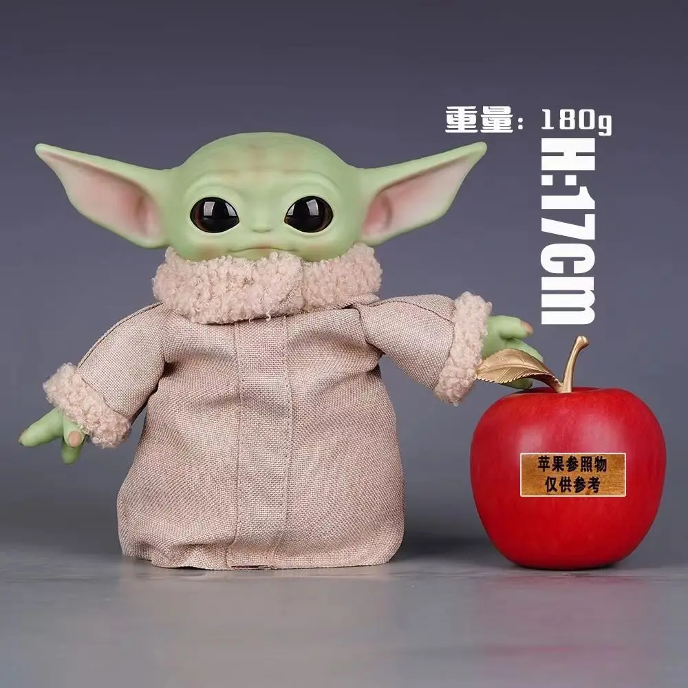 star-wars-17cm-grogu-figure-anime-peripherie-mignon-mini-kawaii-poupee-sac-pendentif-modele-de-bureau-ornements-jouet-cadeaux-d'anniversaire