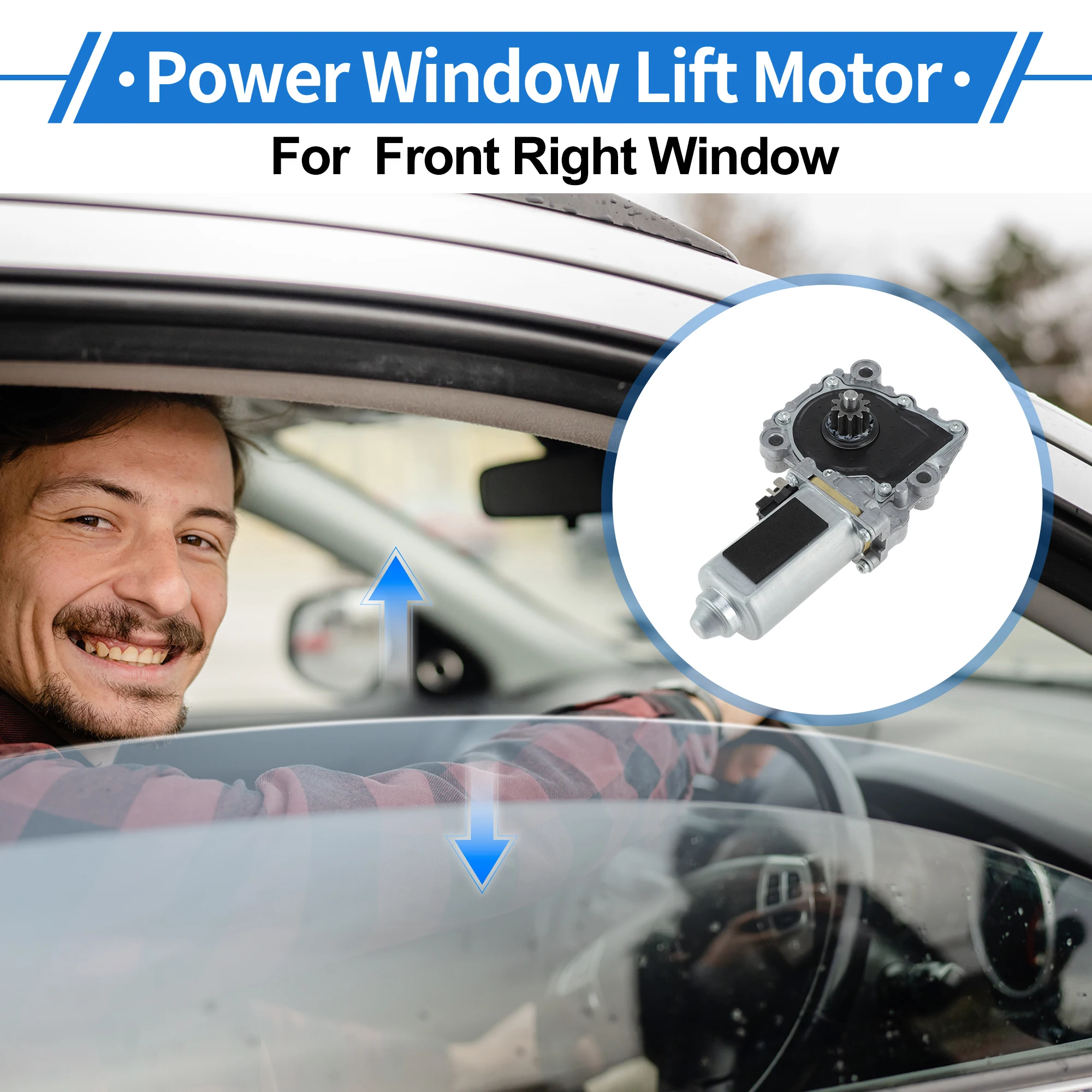 

UXCELL No.3176550 Power Window Regulator Lift Motor for Volvo FH 12 (1993/08 - /)