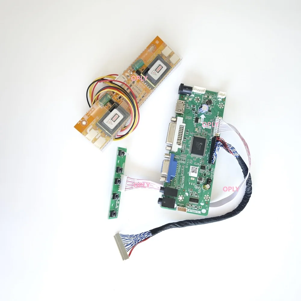 

Controller board for M220EW01 M220EW01 V0/V2 1680X1050 LCD 22" Panel Screen monitor DIY 4 lamps HDMI-compatible VGA DVI