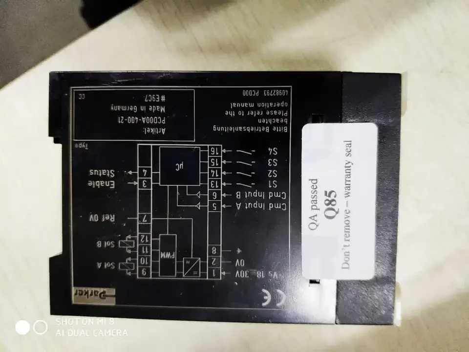 Hot Sale Series Hydraulic Valve PCD00A-400-30 Proportional Va-lve