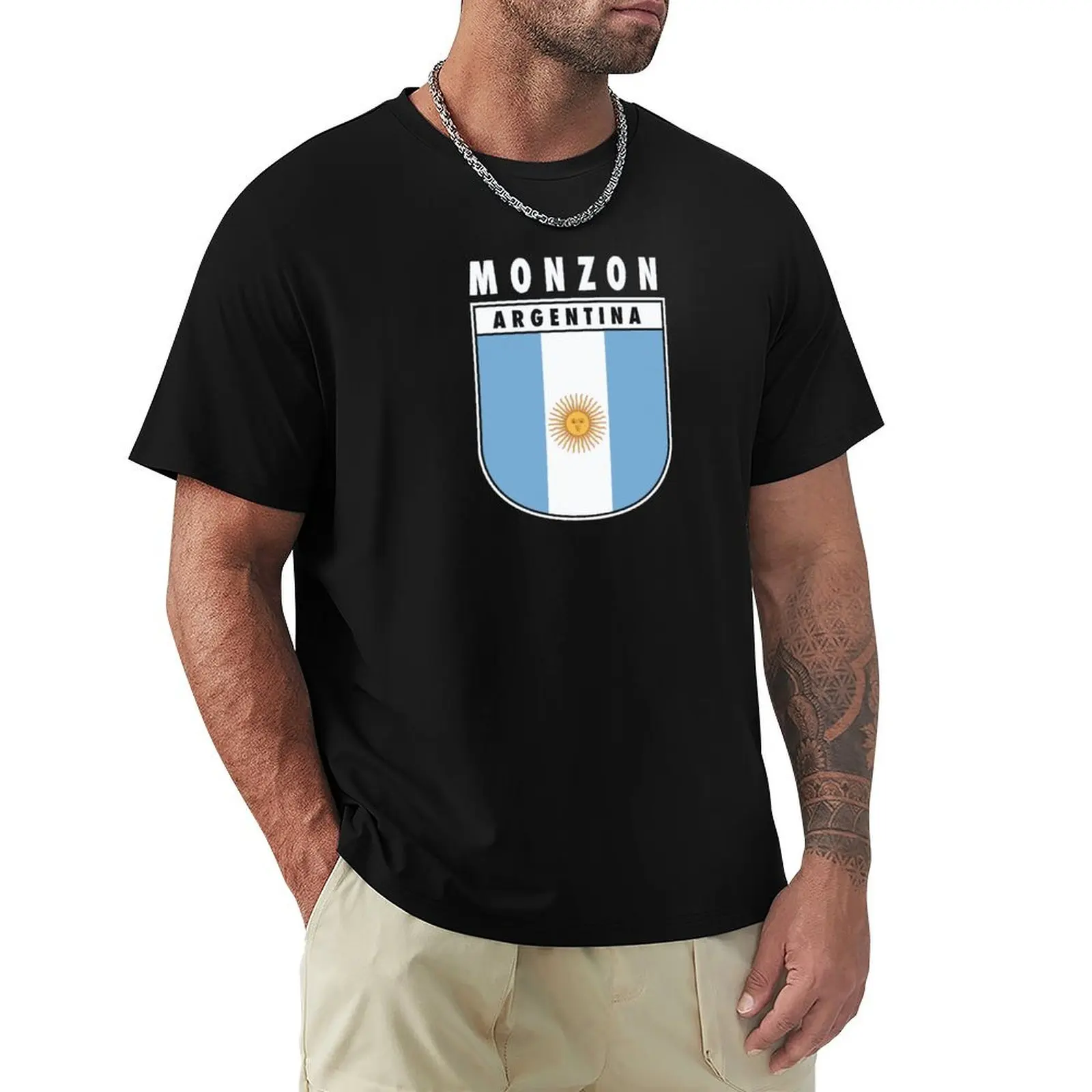 Carlos Monzon T-Shirt Big and Tall Short Sleeve Tee
