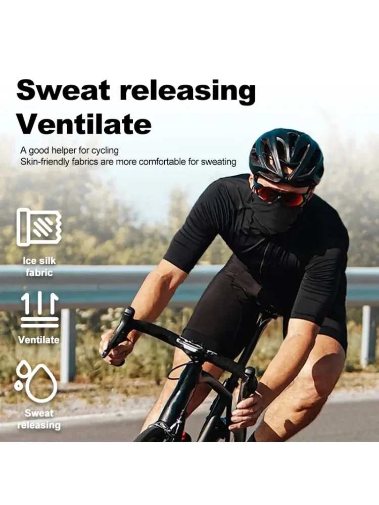 AliExpress NONE Cycling Face Mask Absorb Sweat Breathable Fishing Training Sport UV Face Scarf Neck Gaiter Summer Face Bandana