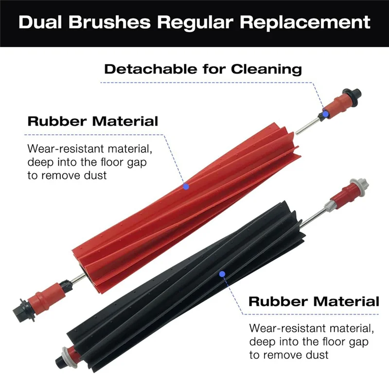 A76G-pour Roborock S8 Maxv Ultra Robot aspirateur brosse latérale principale filtre Hepa vadrouille sacs à poussière pièces