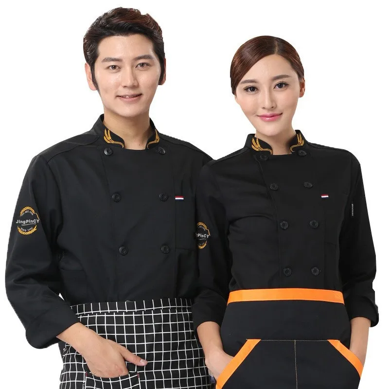 Catering Chef's Work Uniform Men's Short Sleeved Hotel Restaurant Cafeteria Baked Noodles Post Order Kitchen Chef's Uniform