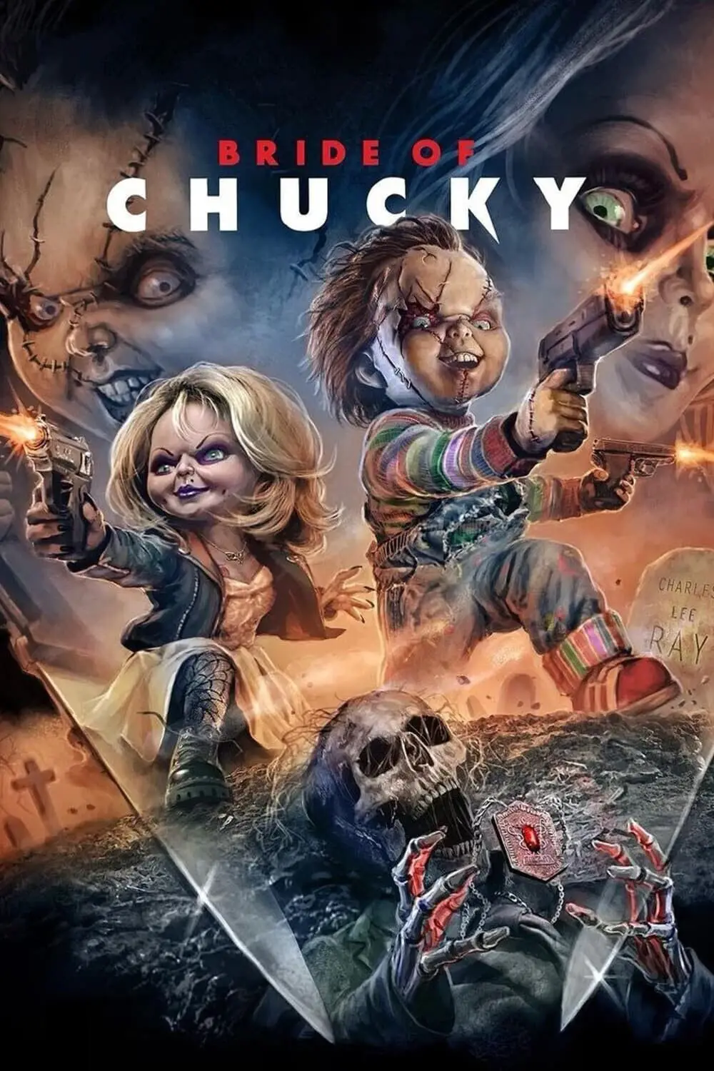 bride of chucky Movie, Art Picture Print Silk Poster, Home Wall Decor