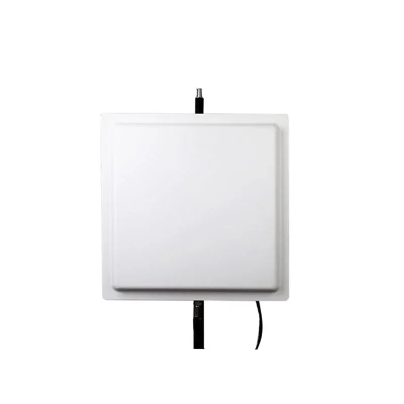 Muti-tag RFID Reader Free Software Outdoor IP67 12dbi Antenna RS232 Wiegand Output UHF Card Integrated Long Range Reader