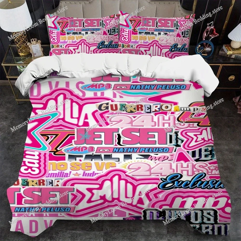 

Singer Emilia Mernes Mp3 Music Duvet Cover Set Home Style Bedding Soft Laundry Cotton Bed Student Dormitory Gift Home Textile963