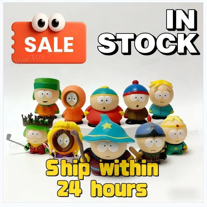 

IN STOCK HOT South Park Anime Figure The Stick of Truth Kenny McCormick Stan Marsh Cute Lovely Dolls American Band Ornaments