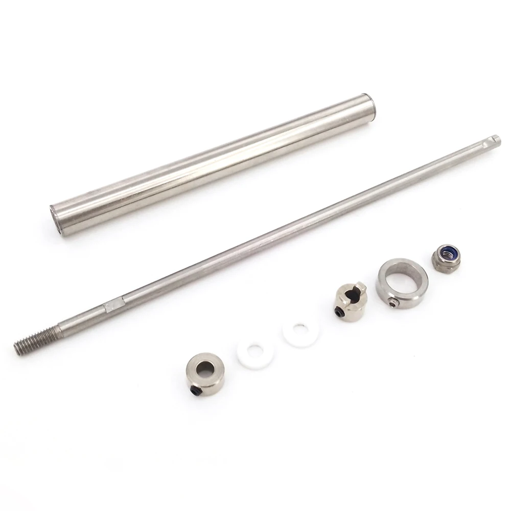 1개 RC 보트 샤프트 4mm 방수 스테인리스 스틸 드라이브 샤프트 키트 10cm-35cm RC 해양 예인선 낚시 미끼 목재 장난감 보트 모델용