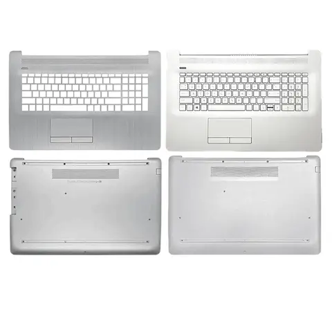 NEW Shells for HP Pavilion 17-BY 17-CA 17-CR 17Q-CS 17Z-CA 470 G7 Laptop Palmrest Bottom Case Upper Lower Cover Top Case Silver