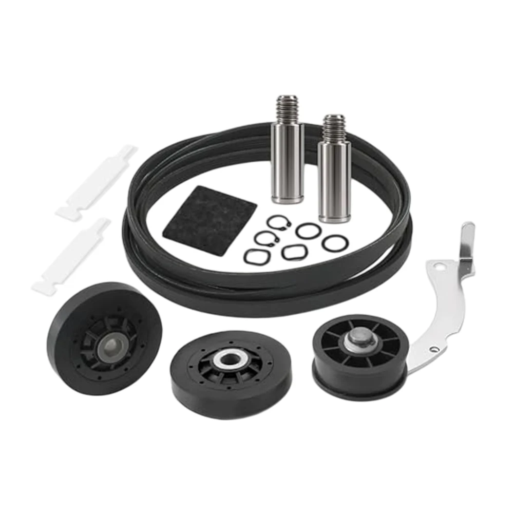 Replacement Dryer Kit for Units from 1992 Onward Featuring RB170002 Roller Assembly D511255P Belt D516792 Pulley and Drum Glides