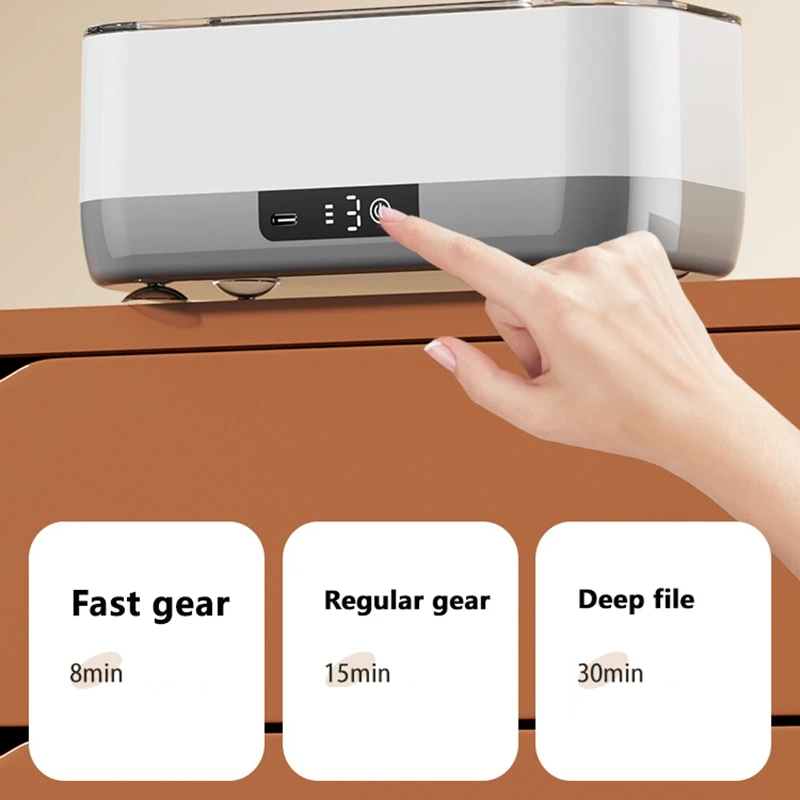 Cleaning Machine High Frequency Cleaner Vibration Full Cleaning Jewelry Household Adjustable Timing Cleaner New