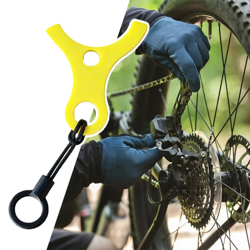 

Bicycle Chain Stabilizer for Road/MTB Rear Derailleur Hanger Alignment Tool, Chain Guide & Tensioner, Bike Repair Accessory