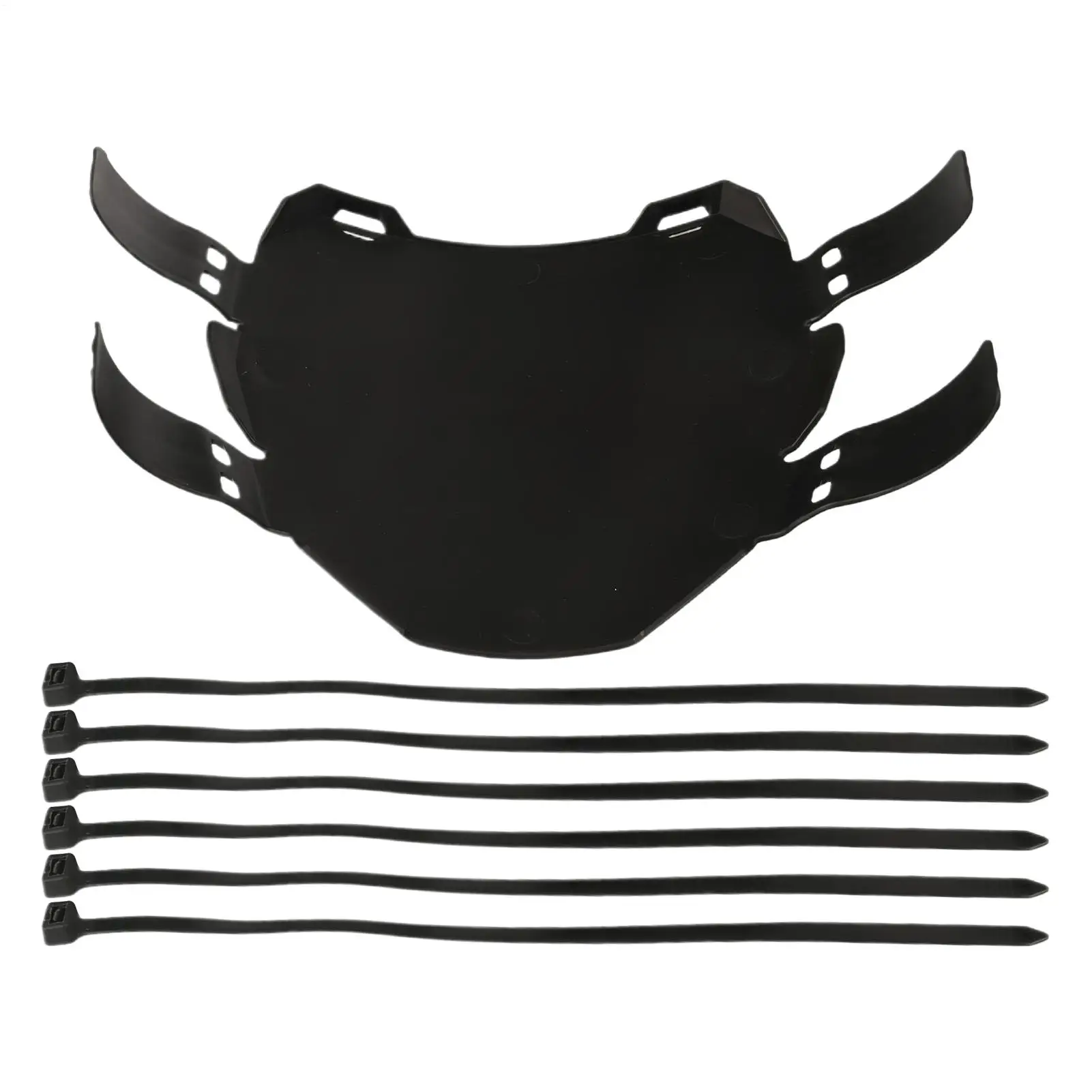 

For Surron Light Bee S/X Motorcycle License Plate Motorcycle Front Number Bracket Cover With Mounting Straps Replacement Parts