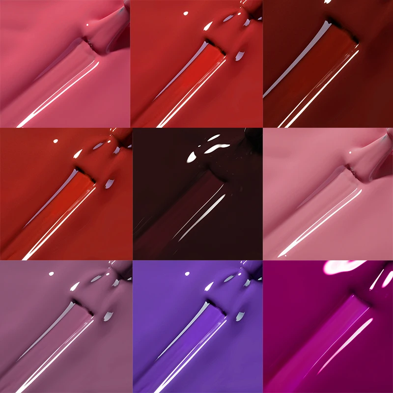 UR SUGAR 4Pcs Nail Gel Polish Kit Semi Permanent Gorgeous Color Nail Manicure Glitter Sequins Red Soak Off UV LED Gel Varnish