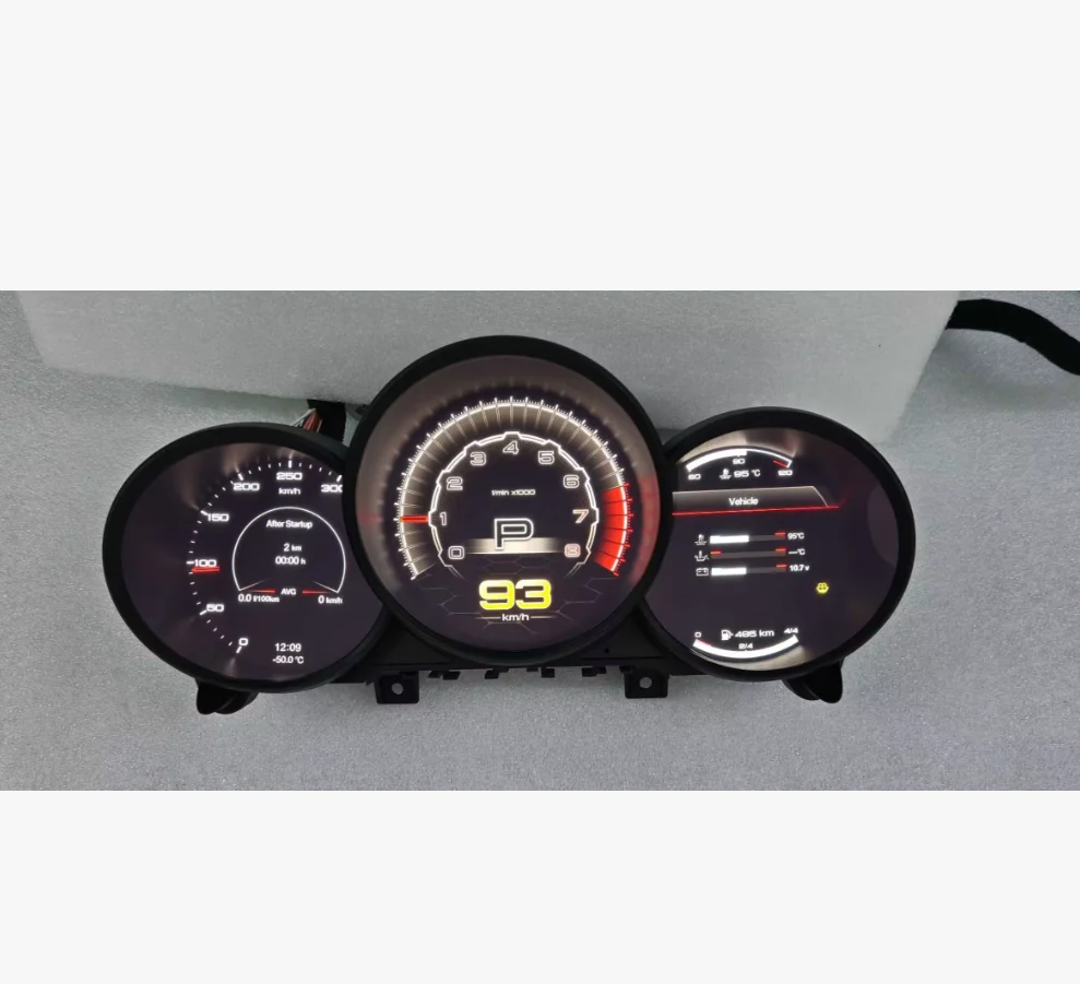 Car Digital Cluster Instrument For Porsche 987 Cayman 2005 2012 Virtual Cockpit Speedometer Dashboard Ghost Screen New Upgrade