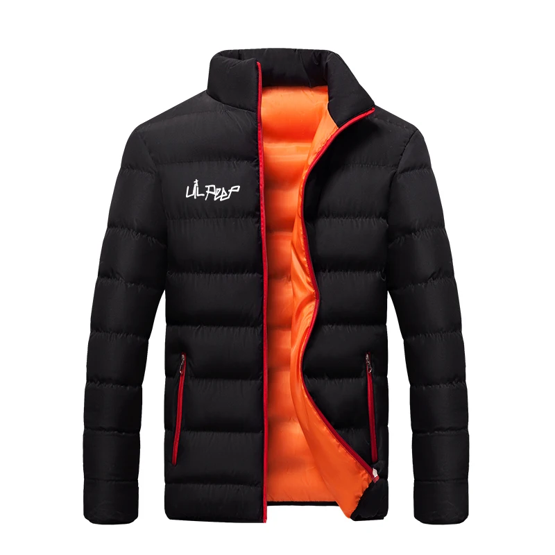 

Lil peep jacket Men, Slim Fit And Thick style, Able office worker, Business Winter Thick And Fat , Warm For Middle-aged And Coat