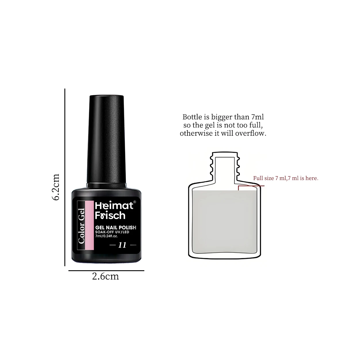 7点セットのネイルポリッシュ、定番カラー、セミパーマネントのディップオンネイルポリッシュ/LEDトップコート、自宅やサロンでのネイルサービスに最適