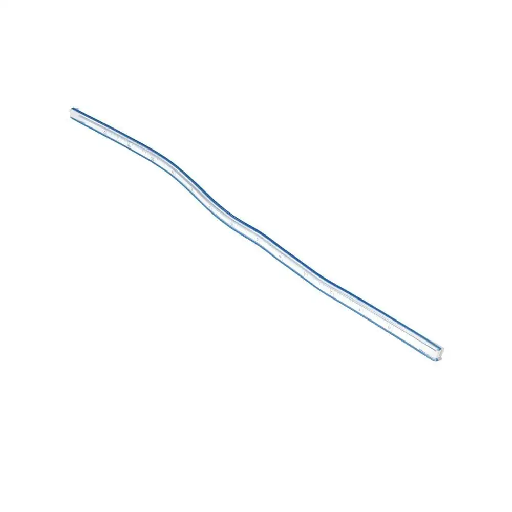 Multifunctional Student Measurement Office School Drafting Drawing Ruler Dividing Ruler Flexible Curve Ruler Serpentine Ruler