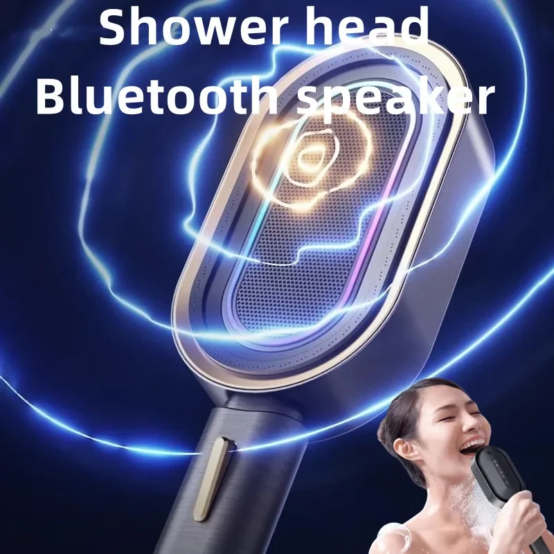 Music Shower Head Portable Home Theater Smart Portable Wireless Home Shower Soundbar Sound Box Caixa De Som Bluetooth Speaker