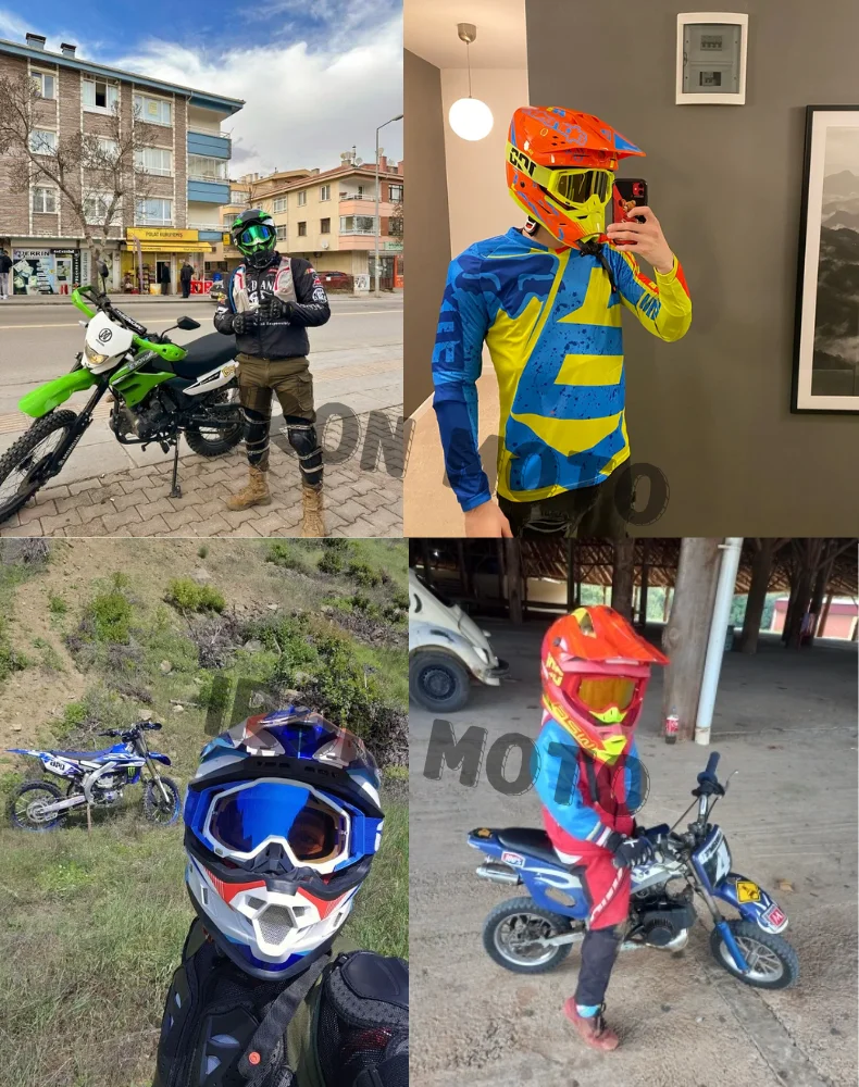Motocross Brille Männer Frauen Dirt Bike Motorrad Brille Winddicht MX Radfahren Sonnenbrille Ski Brille Moto Training Ausrüstung – Detail 6