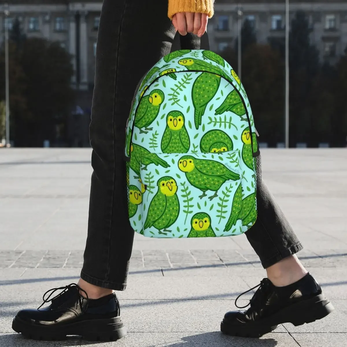 Kakapo zaini ragazzi ragazze Bookbag moda bambini borse da scuola zaino per Laptop borsa a tracolla grande capacità