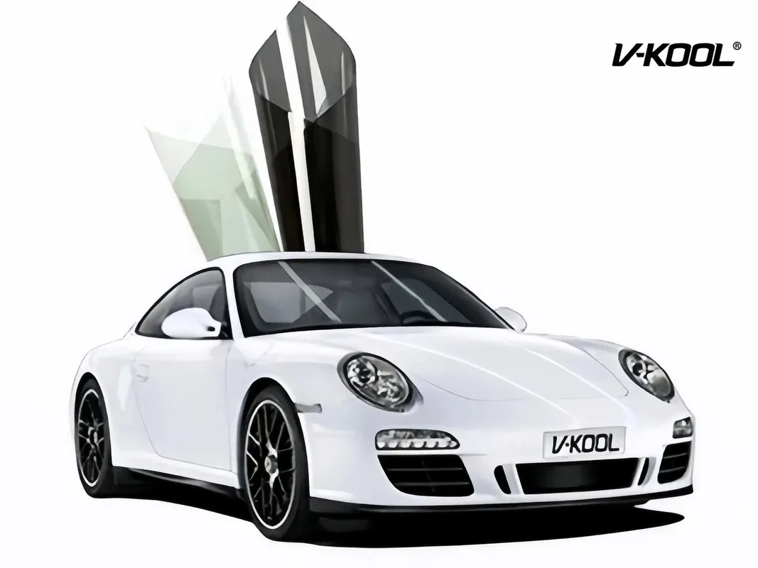

VKOOL V05 UV Block Solar Film Car Window Tint Heat Reduction Self-Healing Scratch Resistant Auto Film 1.52M*30M IRR60-70%