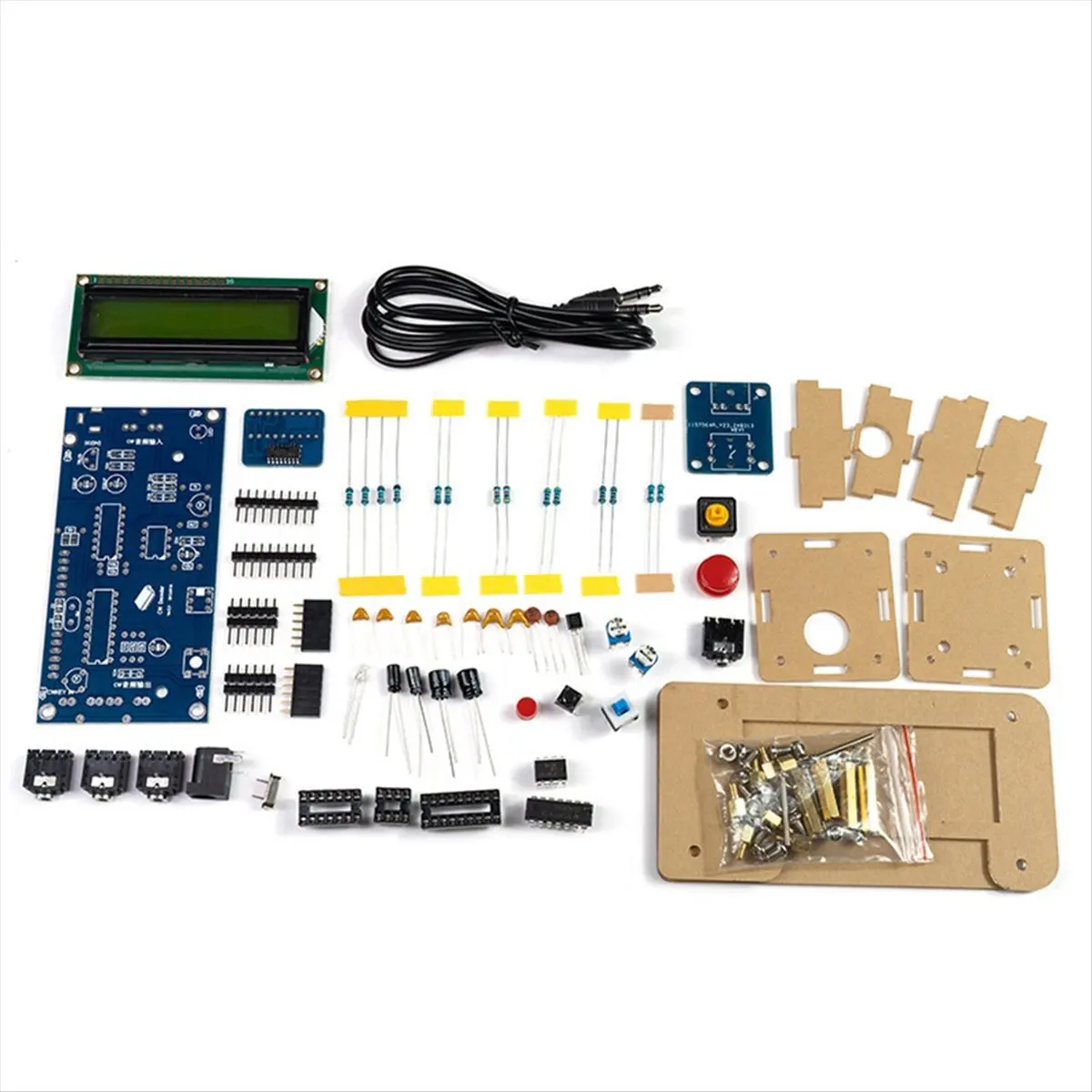 ABAN DC9V CW Morse Code Decoder Circuit Board Welding Practice DIY Electronic Manufacturing Kit