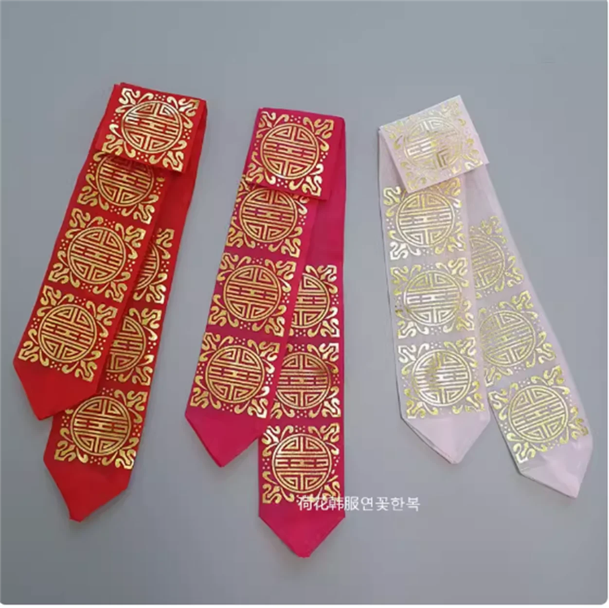 

Korean traditional hot stamping headband/stage performance headband