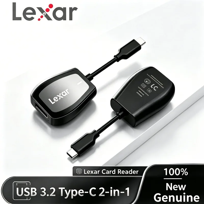 �y�Z�[�����zLexar Professional Type-C USB 3.2 ���[�_�[ �ő�312MB/s�ǂݎ�葬�x �f���A���X���b�g SD�����microSD UHS-II�J�[�h�Ή� �m�[�g�p�\�R��/�f�X�N�g�b�v�p