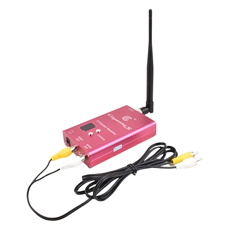 1.2G 8W High Power Wireless Analog Video Transmitter 12CH Receiver FPV Transmission System For RC Models UAV Airplane