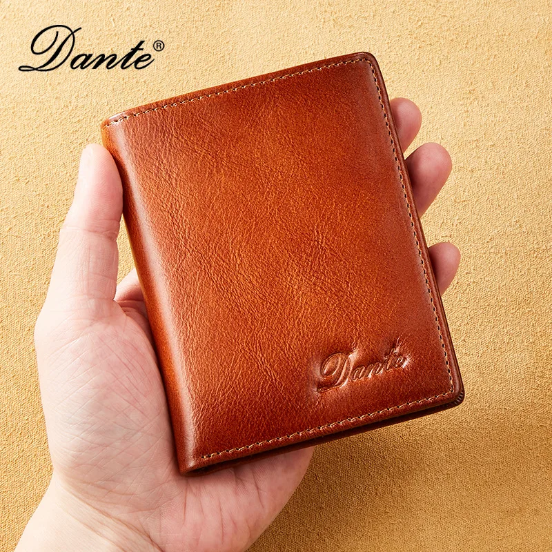 Neue Retro männer Brieftasche Aus Echtem Leder Peeling Farbe Anti Diebstahl Karte Halter Ultra Dünne Top Schicht Rindsleder