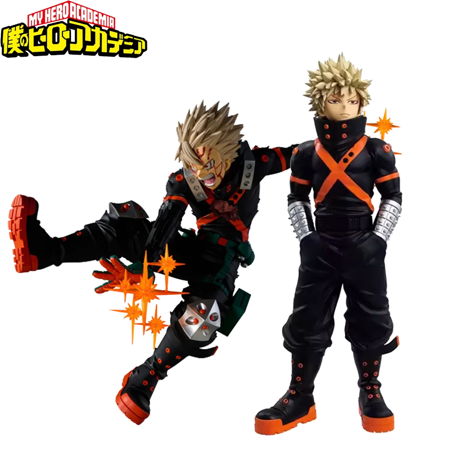 Figura de acción de Bakugo Katsuki de 18 cm de Boku no Hero Academia, estilo combate, modelo de muñeco, figura de PVC, juguetes coleccionables, regalos.