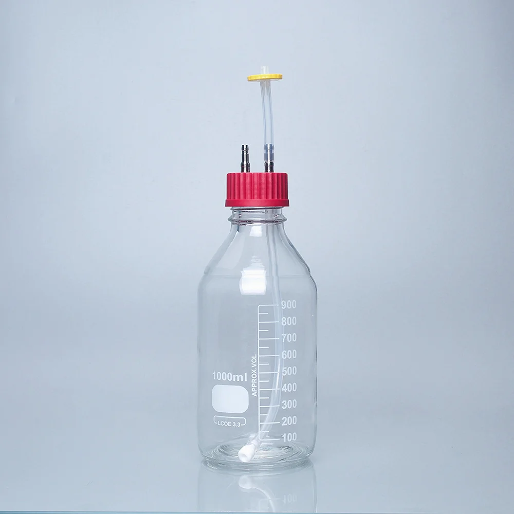 

100ML-2000ML Fermentation Tank Special Feeding Bottle Reagent Feeding Bottle Anaerobic Bottle Feeding Bottle GL45 Biological